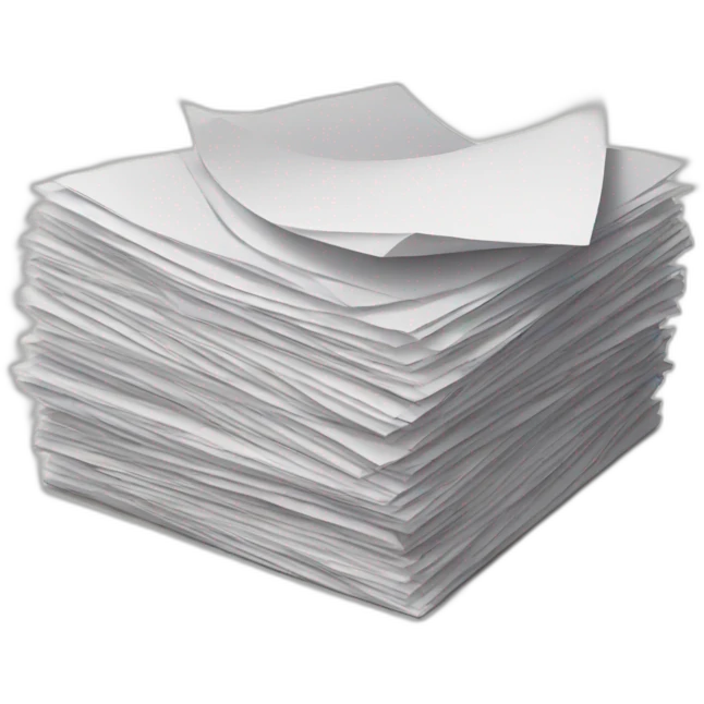 pile of papers emoji