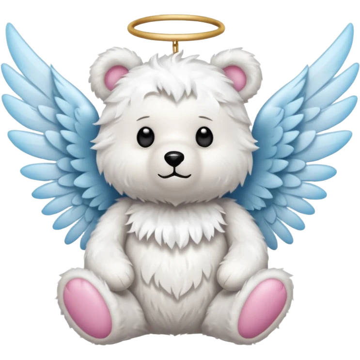 Fairy teddy emoji