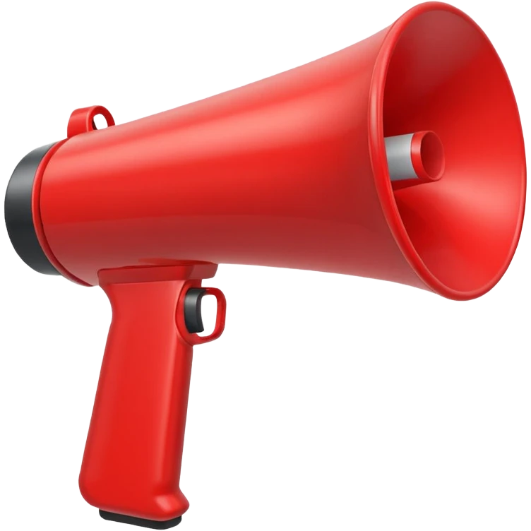 megaphone emoji