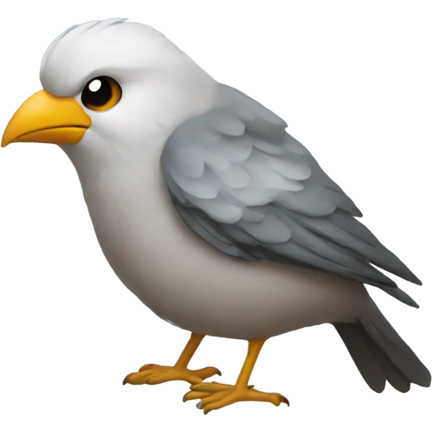 rizzing bird emoji