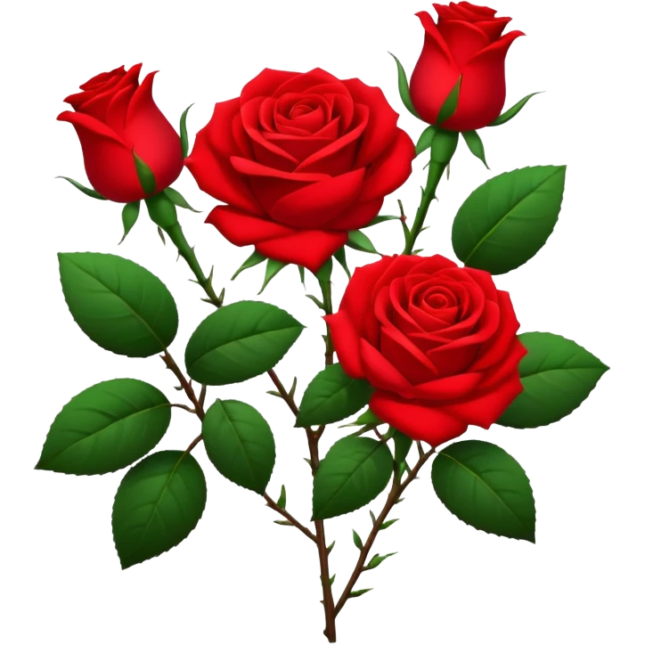rose bush emoji