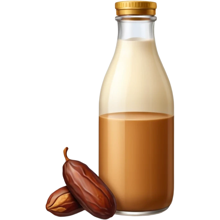 dates milk in a bottle emoji