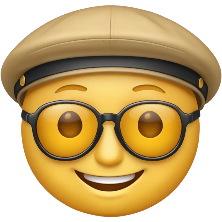 an emogi with sunglasses and reverse cap  emoji