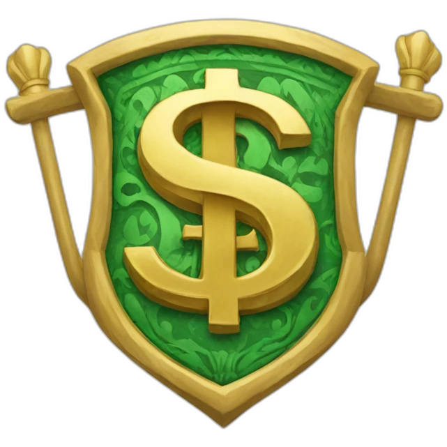 money sign coat of arms emoji