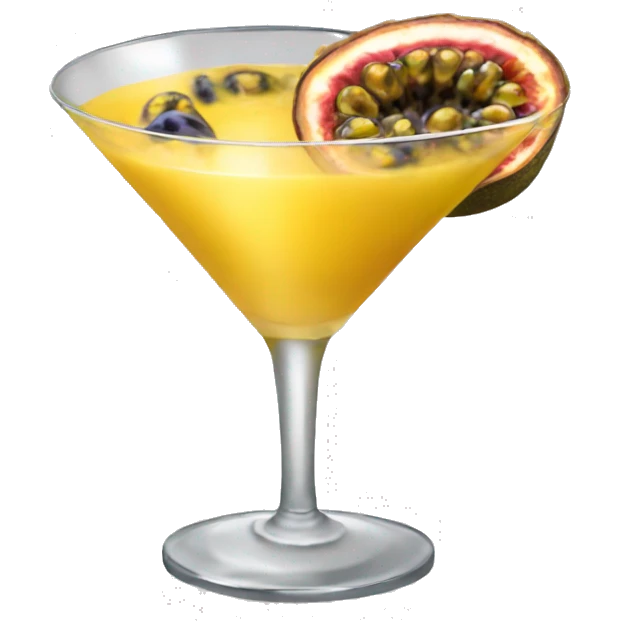 Passionfruit martini emoji