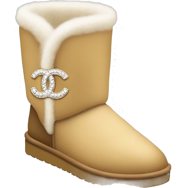 Chanel Ugg emoji