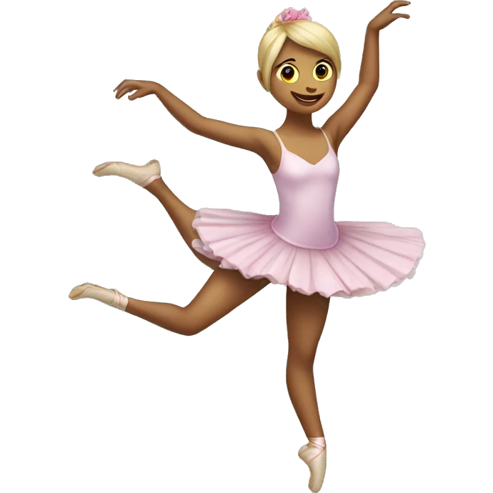 Dinosaur ballerina  emoji