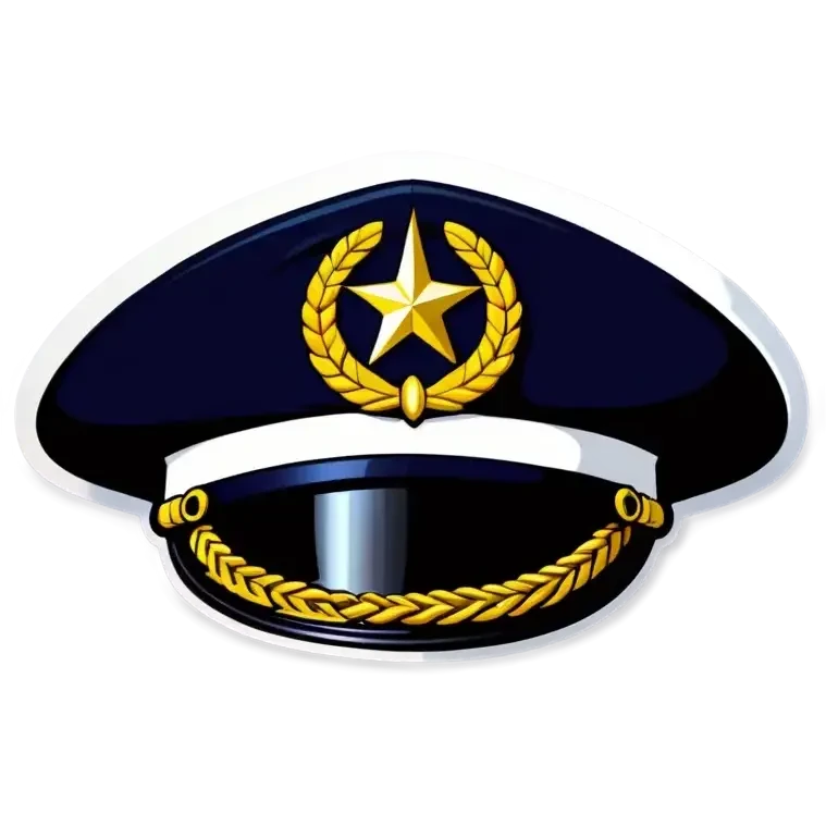 captain hat emoji