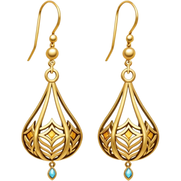 Earrings emoji emoji