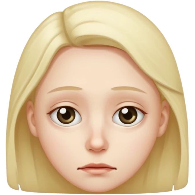 Ich bin so müde, weil ich nicht schlafen kann. emoji