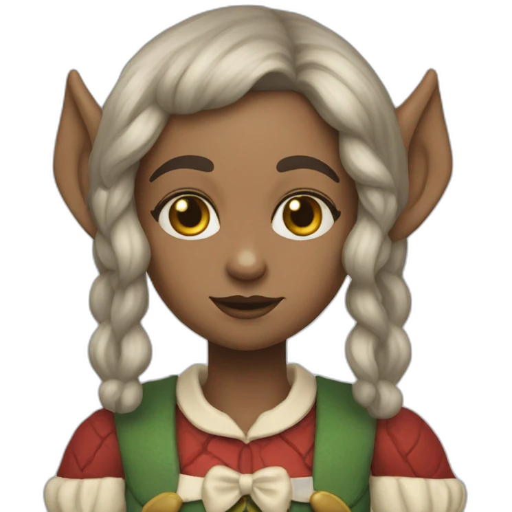 Elf fille Stranger things emoji