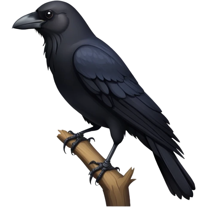 Crow emoji