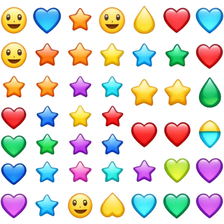 Fancy stikers emoji