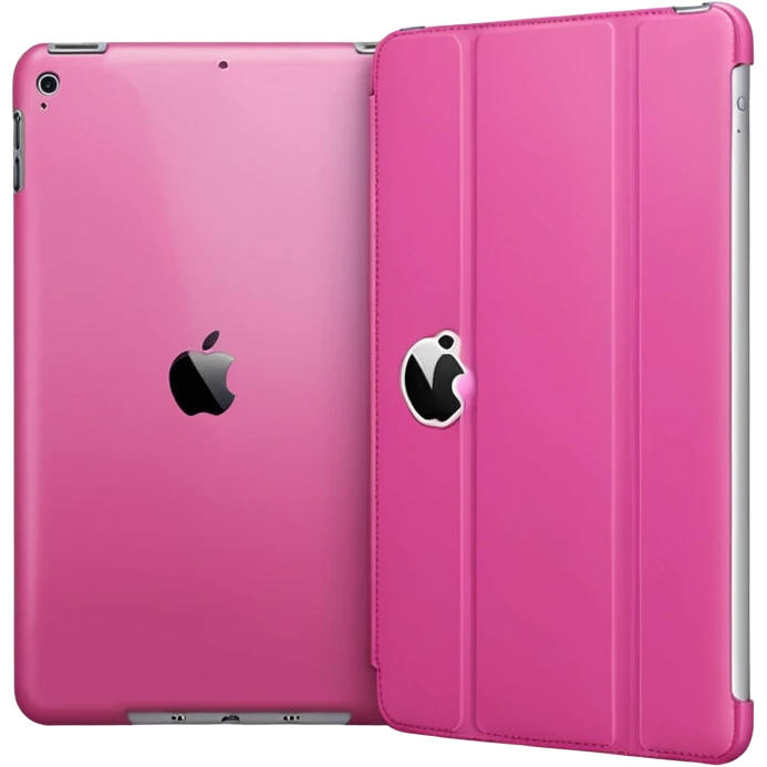 iPad 11 air with a pink case emoji