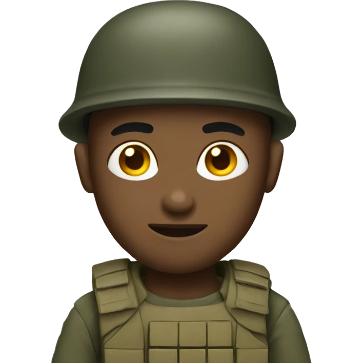 soldier  emoji