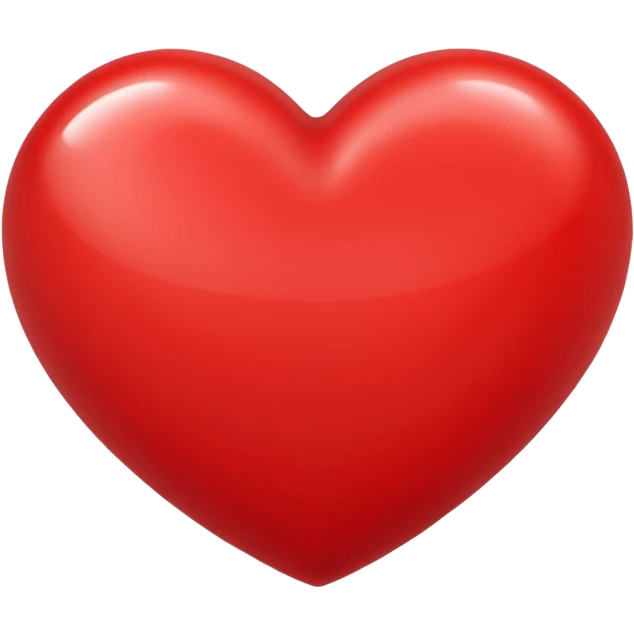 red heart emoji