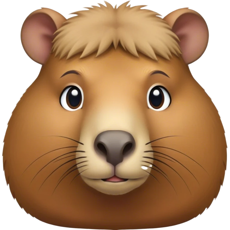 Cinematic Noble Capybara Portrait Emoji, Poised and serene, with a robust, rounded build covered in soft, earthy fur and gentle, wise eyes, Simplified yet sharp and sophisticated features, highly detailed, glowing with a warm, natural glow, high shine, intelligent and calm, stylized with an air of understated authority, focused and attentive, soft glowing outline, capturing the essence of a watchful and confident guardian that feels as though it could step out of the screen with effortless authority! emoji