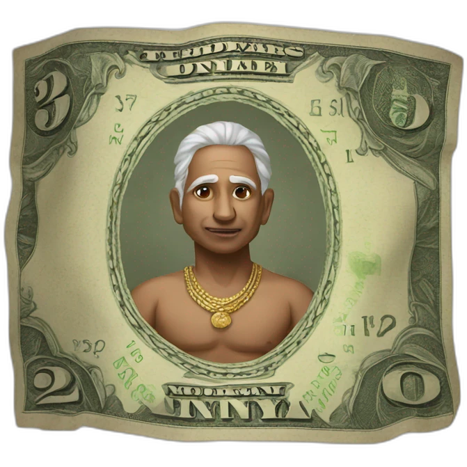 Indian money emoji