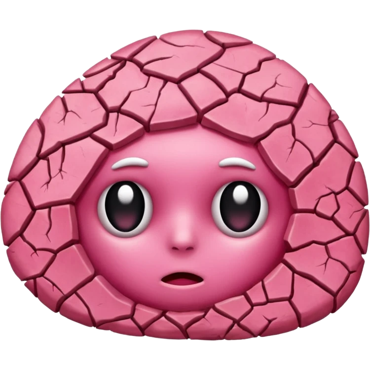 pink dead skin  emoji