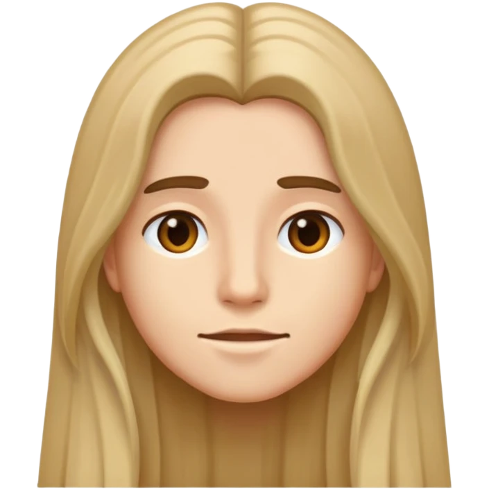 person with long hair emoji
