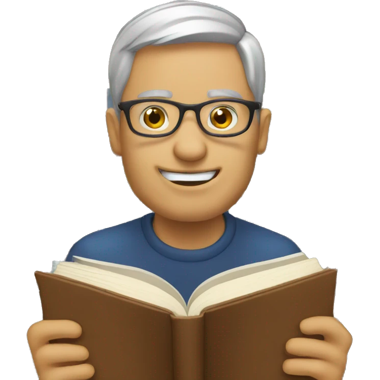 Book reader emoji