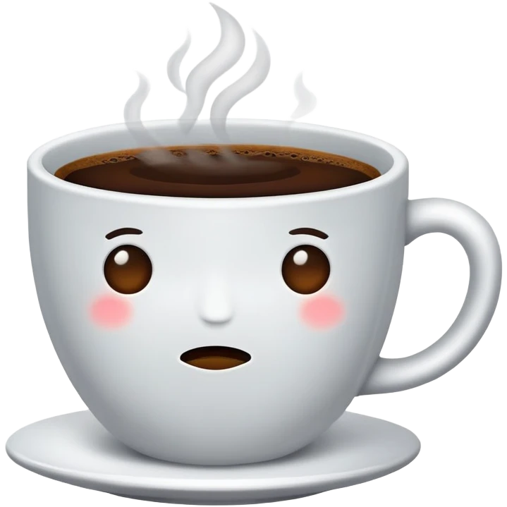 Bad coffee emoji