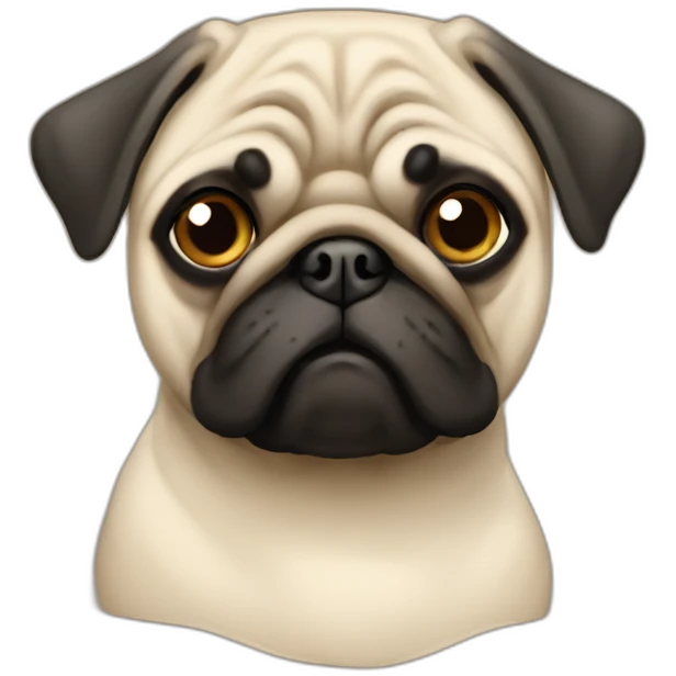 Jewish pug emoji
