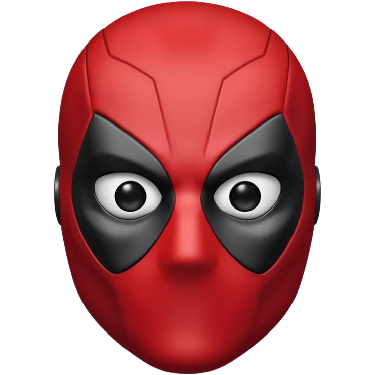Deadpool solo la mascara como emoji  emoji