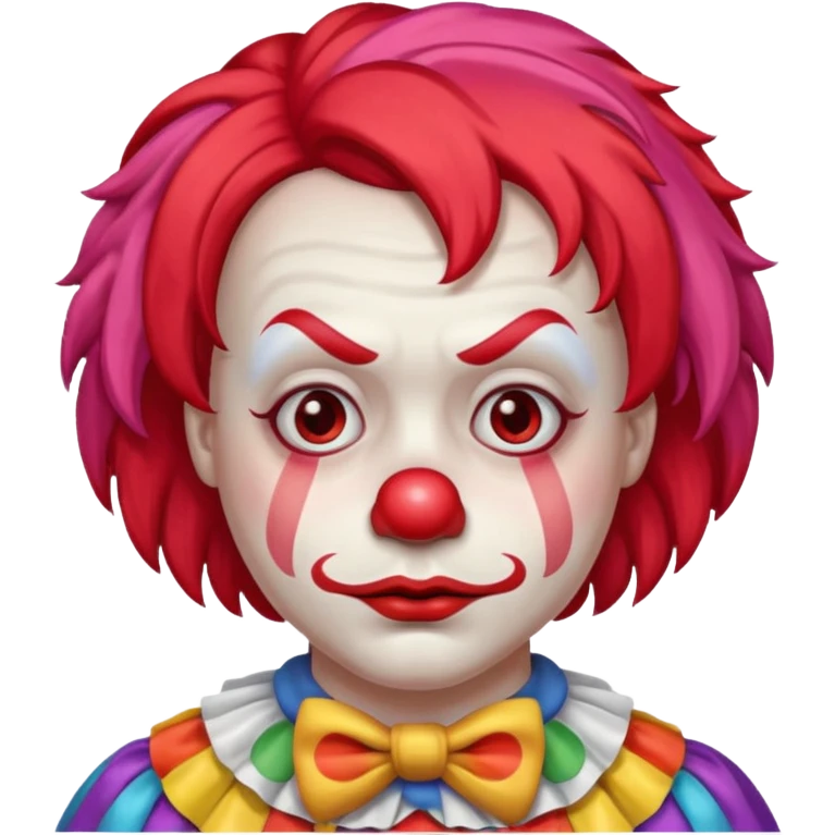 Sad clown emoji emoji