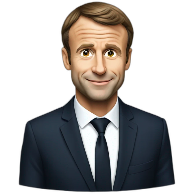 emmanuel macron  emoji