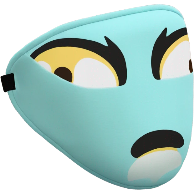 Sleep mask emoji