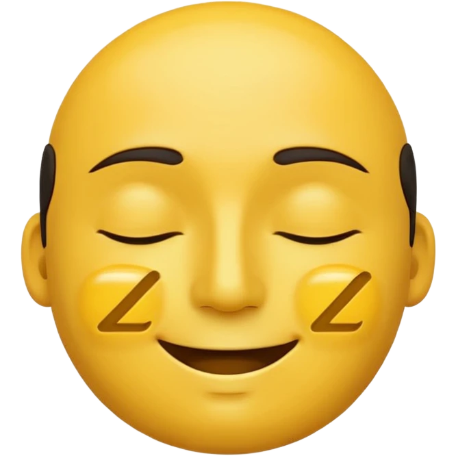 nap time emoji with z's emoji