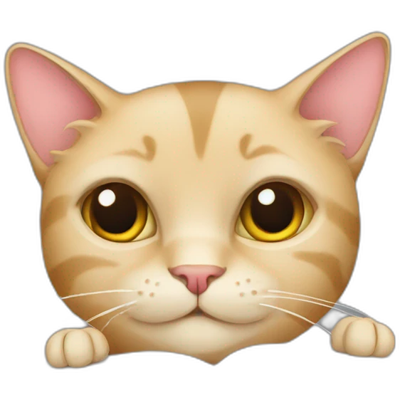 cat writing software emoji