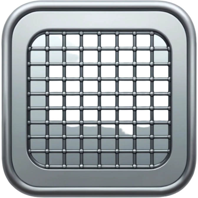 железная сетка в стиле айфон emoji