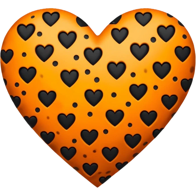 Leopar kalp emoji