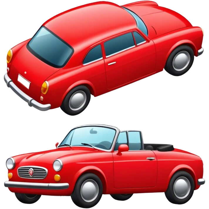 Red car emoji