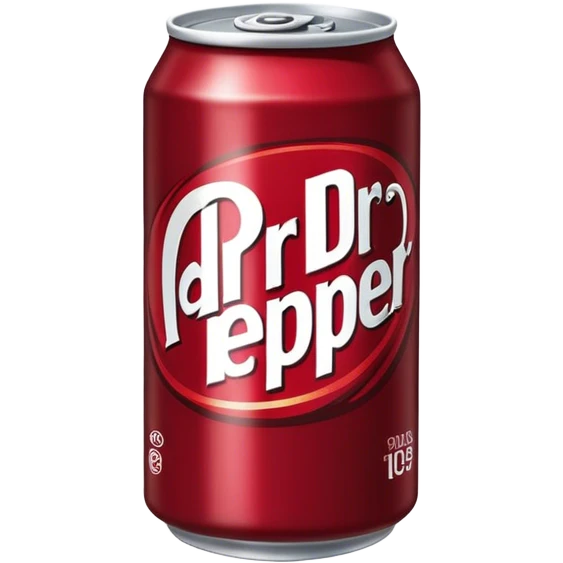 Dr Pepper can emoji