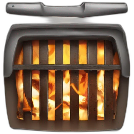 the inscription "grill" emoji