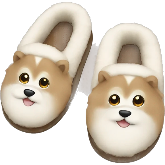 Cozy slippers emoji
