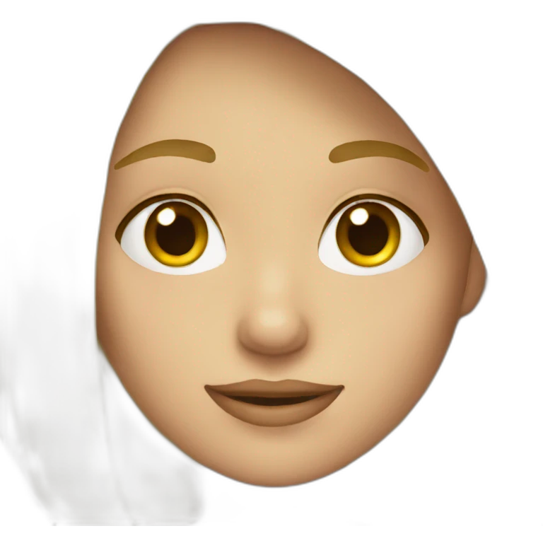 Fille blonde emoji