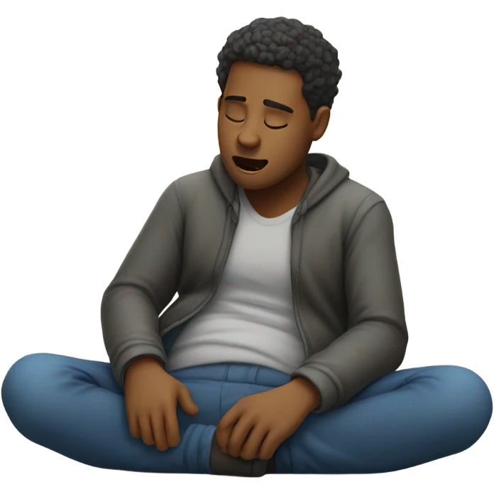 person with tummy ache emoji