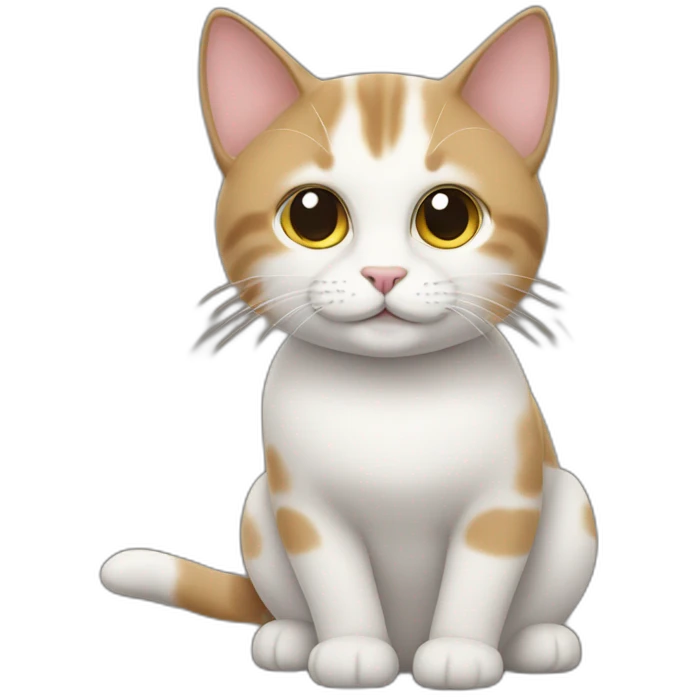 Pebbles cat emoji