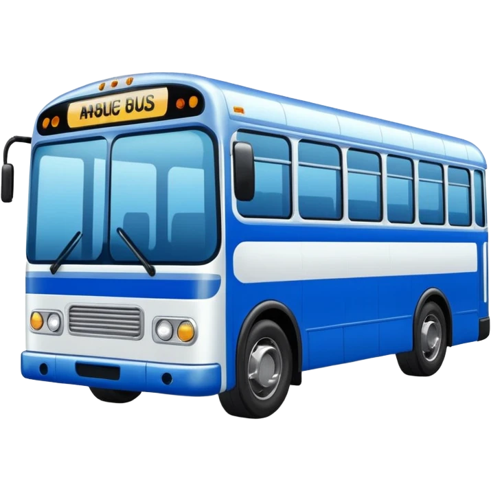 public bus emoji