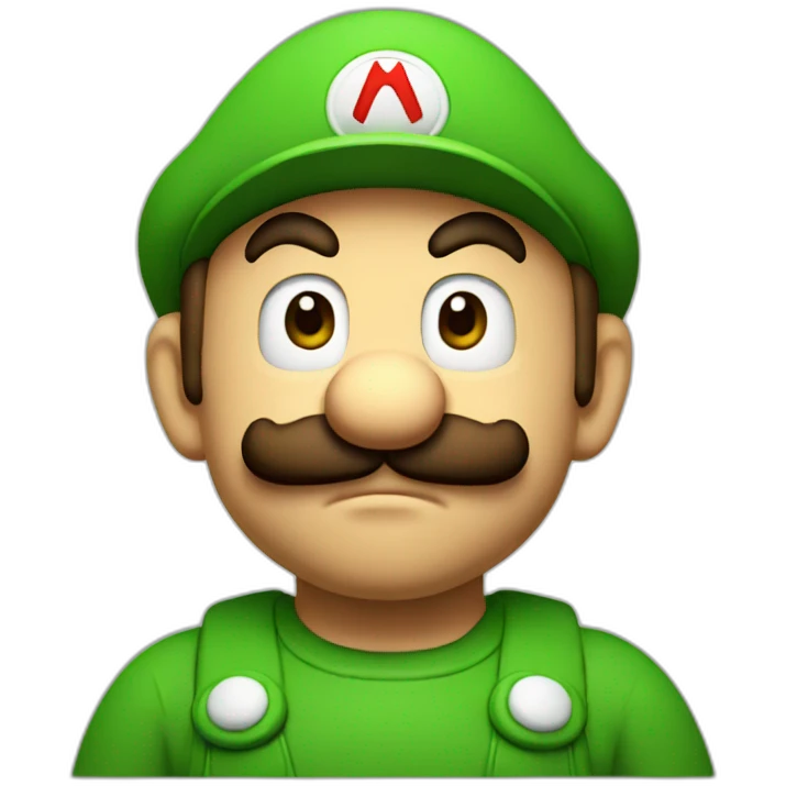 mario bros sad emoji