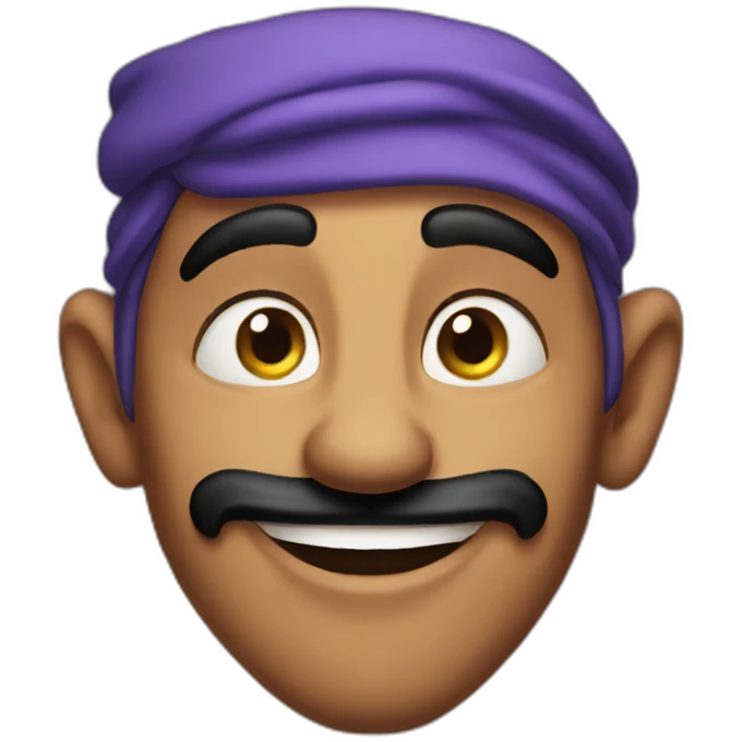 genie from Aladdin emoji