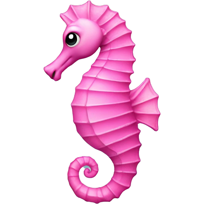 Pink Seahorse emoji