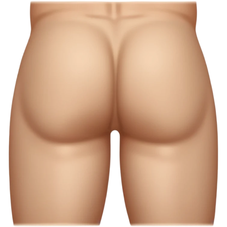 Nude man, penis, testicles, boyish, ass sticking out, asshole, butthole emoji