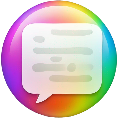 Notification bubble emoji