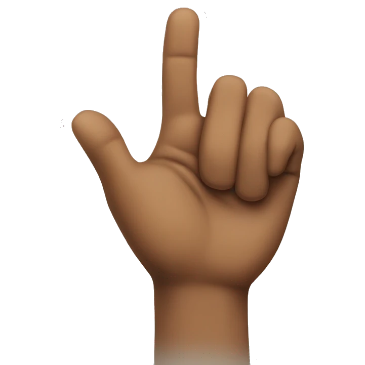 Shaka hand motion emoji