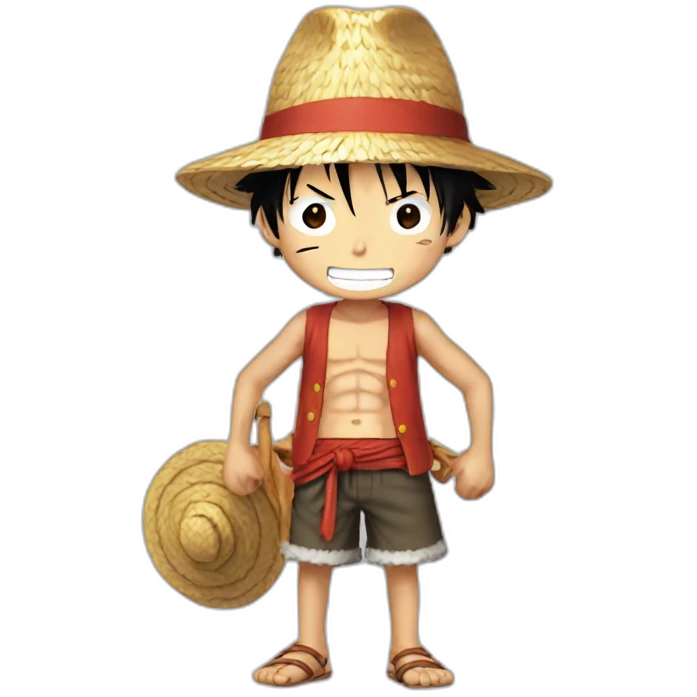 Luffy emoji